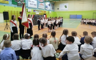 Uroczysty apel z okazji Konstytucji 3 Maja