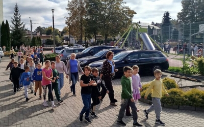 PRÓBNA EWAKUACJA W SZKOLE